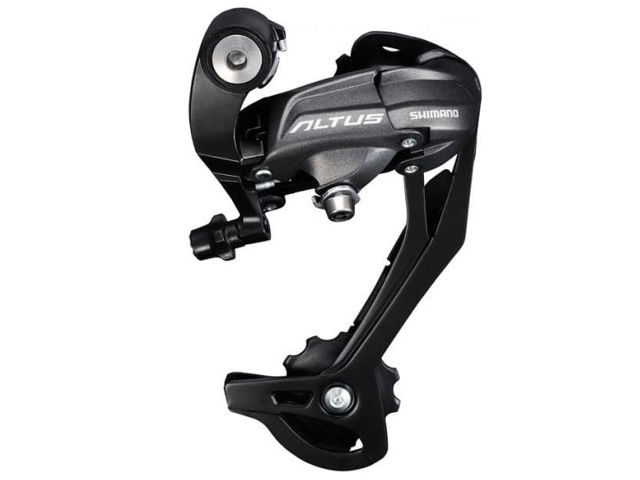 SHIMANO 9 speed Altus rear derailleur click to zoom image