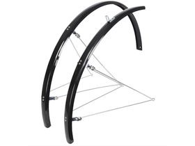 OXFORD 700c/27'' Std Narrow 31mm Mudguards Black /Silver