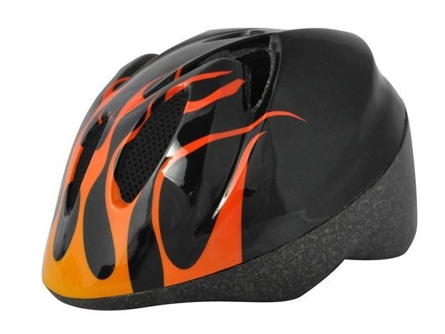 Alpha Plus Junior Helmet Flame 52-56cm Dial Fit 