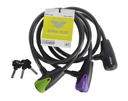 ALPHA PLUS Cable lock 1M