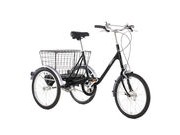 PASHLEY Picador Adults Trike 17 Black.  click to zoom image