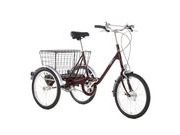 PASHLEY Picador Adults Trike 15 Burgundy  click to zoom image